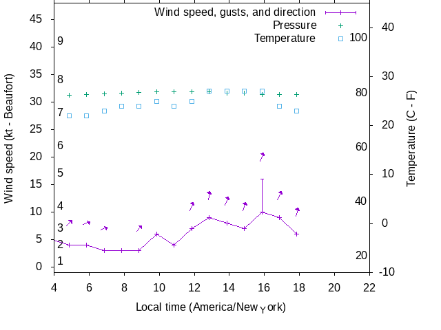 Weather graph