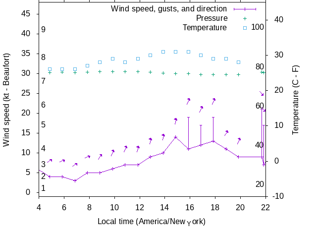 Weather graph