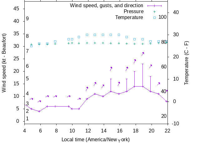 Weather graph